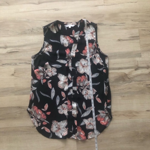 Cleo Black and Pink Floral Tank Top - Picture 4 of 8